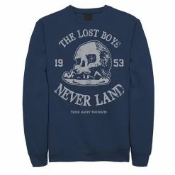 Men's Disney Peter Pan The Lost Boys Never Land 1953 Skull Island Sweatshirt Navy -Disney Sales Store unnamed file 1708