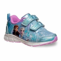 Disney's Frozen 2 Anna & Elsa Toddler Girls' Light-Up Sneakers