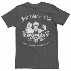 Men's Disney Villains Bad Witches Club Group Shot Tee Navy