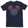 Men's Disney Mickey & Friends Mandala Mickey Ears Tee Navy -Disney Sales Store unnamed file 1749