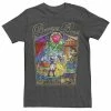 Men's Disney Beauty And The Beast Stained Glass Poster Tee -Disney Sales Store unnamed file 1766