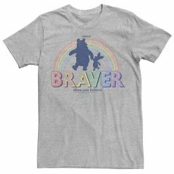 Adult Disney Winnie The Pooh Pride You're Braver Than You Believe Tee