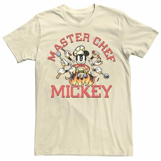 Men's Disney Mickey & Friends Master Chef Mickey Tee Men's Disney Mickey & Friends Master Chef Mickey Tee -Disney Sales Store unnamed file 1775