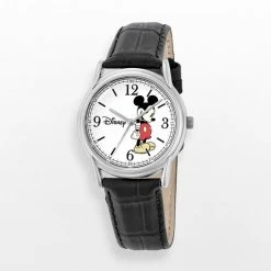 Disney's Mickey Mouse Men's Leather Watch
