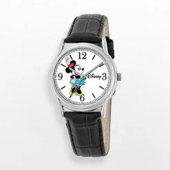 Disney's Minnie Mouse Women's Leather Watch