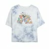 Juniors' Disney Mickey Mouse & Friends 90's Style Portrait Bombard Wash Crop Graphic Tee -Disney Sales Store unnamed file 1826