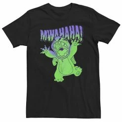 Big & Tall Disney Lilo & Stitch Halloween Stitch Mwahaha Portrait Tee