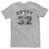 Big & Tall Disney Goofy Varsity Text #32 Portrait Tee -Disney Sales Store unnamed file 1865