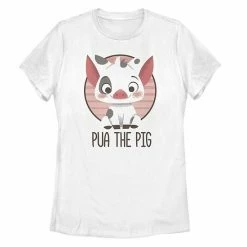 Junior's Disney's Moana Pua Crewneck Tee