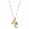 Disney Princess Cinderella 18k Gold Plated Charm Necklace -Disney Sales Store unnamed file 1898