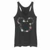 Juniors' Disney Mickey And Friends Mickey Floral Outline Racerback Graphic Tank Top -Disney Sales Store unnamed file 1903
