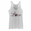 Disney's Mickey And Friends Minnie Love Text Juniors' Racerback Graphic Tank Top -Disney Sales Store unnamed file 1904