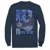 Men's Disney's Hercules The Name's Hades Quote Long Sleeve Tee