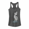 Juniors' Disney Moana Profile Color Pop Graphic Tank Charcoal -Disney Sales Store unnamed file 1928