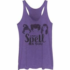 Juniors' Disney Hocus Pocus I Put A Spell On You Group Shot Tank Top