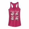 Disney's Mickey And Friends Minnie Mouse Vintage Box Up Juniors' Racerback Graphic Tank Top -Disney Sales Store unnamed file 1933