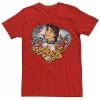 Men's Disney Prince Eric Great Catch Tattoo Style Portrait Tee
