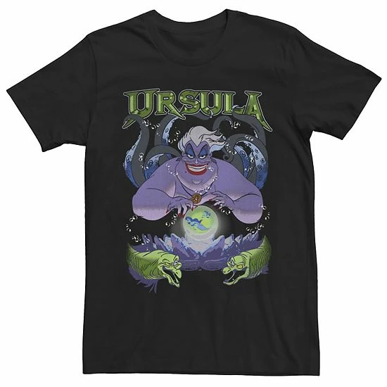 Men's Disney The Little Mermaid Ursula Cauldron Dark Portrait Tee Men's Disney The Little Mermaid Ursula Cauldron Dark Portrait Tee -Disney Sales Store unnamed file 1948