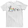 Adult Disney Mickey & Friends Pride Rainbow Love Tee