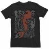 Men's Disney The Little Mermaid Ariel Silhouette Symbols Tee