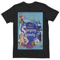 Men's Disney Sleeping Beauty Vintage Movie Poster Tee