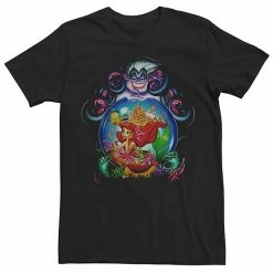 Men's Disney The Little Mermaid Ariel And Ursula Tee