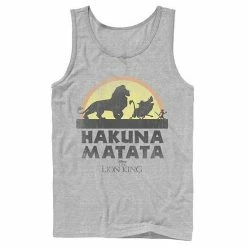 Men's Disney The Lion King Classic Logo Silhouette Tank