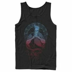 Men's Disney Villains Hades Gradient Circle Portrait Tank Top