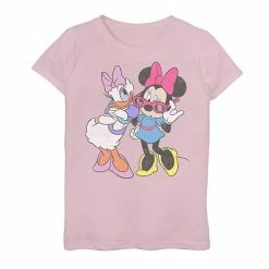 Disney's Mickey Mouse & Friends Girls 7-16 Daisy & Minnie Fashion Graphic Tee White -Disney Sales Store unnamed file 2038
