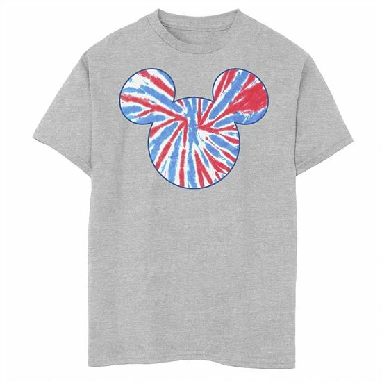 Disney's Mickey Mouse & Friends Boys 8-20 Mickey Americana Tie Dye Fill Graphic Tee 3 Disney's Mickey Mouse & Friends Boys 8-20 Mickey Americana Tie Dye Fill Graphic Tee