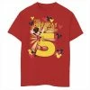 Disney's Mickey & Friends Boys 8-20 5 Year Old Birthday Boy Graphic Tee Red