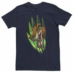 Men's Disney The Lion King Scar Slash Portrait Tee Black
