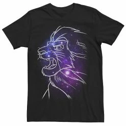 Men's Disney's The Lion King Galaxy Stars Portrait Tee