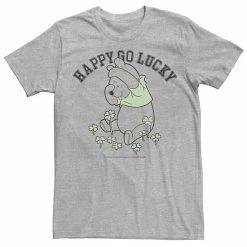 Men's Disney Winnie The Pooh "Happy Go Lucky" Portrait Tee