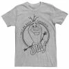 Disney's Frozen Men's 2 Olaf Only Deep Thoughts Graphic Tee -Disney Sales Store unnamed file 2197
