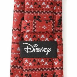 Men's Disney Pattern Tie Mickey Dot Black -Disney Sales Store unnamed file 22