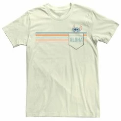 Men's Disney Lilo & Stitch "Aloha" Tee White