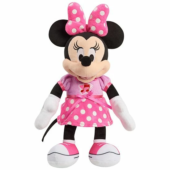 Disney Junior Mickey Mouse Funhouse Singing Fun Minnie Mouse Plush Disney Junior Mickey Mouse Funhouse Singing Fun Minnie Mouse Plush -Disney Sales Store unnamed file 221