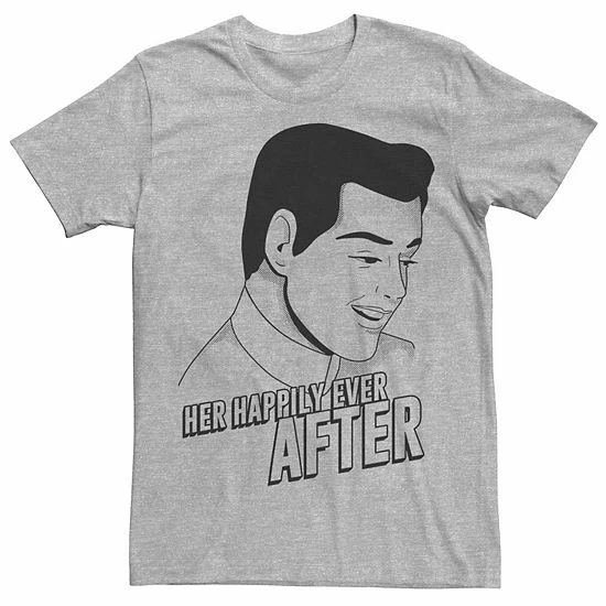 Men's Disney Cinderella Her Happily Ever After Tee 3 Men's Disney Cinderella Her Happily Ever After Tee