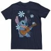Men's Disney Lilo & Stitch Stitch Flowers Poster Tee -Disney Sales Store unnamed file 2235