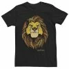 Men's Disney The Lion King Geometric Colorful Simba Tee -Disney Sales Store unnamed file 2240