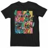 Men's Disney Lilo & Stitch Grunge Stitch Neon Panel Tee -Disney Sales Store unnamed file 2255