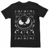Men's Disney The Nightmare Before Christmas Jack Spooky Pattern Tee -Disney Sales Store unnamed file 2258