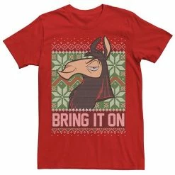 Men's Disney The Emperor's New Groove Bring It On Christmas Tee