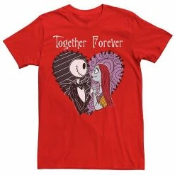 Men's Disney The Nightmare Before Christmas Jack & Sally Together Tee