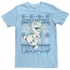 Men's Disney Frozen Olaf I Love Warm Hugs Pattern Tee 1 Men's Disney Frozen Olaf I Love Warm Hugs Pattern Tee -Disney Sales Store unnamed file 2274