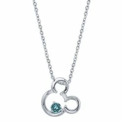 Disney's Mickey Mouse Birthstone Necklace May -Disney Sales Store unnamed file 229