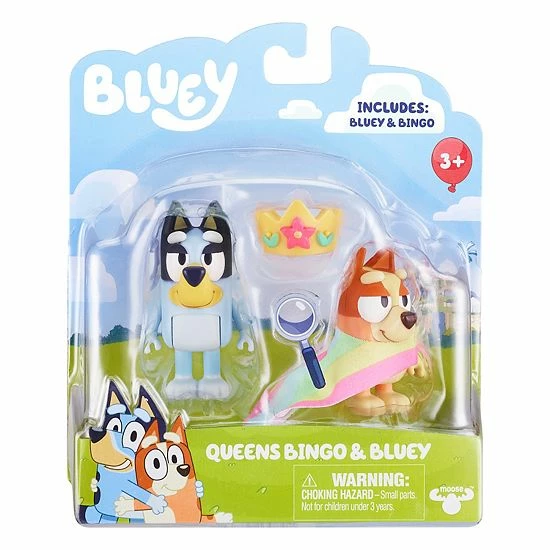 Disney's Bluey Queens Figure 2 Pack: Bluey & Bingo Disney's Bluey Queens Figure 2 Pack: Bluey & Bingo -Disney Sales Store unnamed file 2291