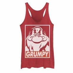 Juniors Disney Snow White Grumpy Streetwear Poster Tank Envy -Disney Sales Store unnamed file 2303
