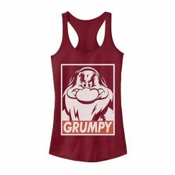 Juniors Disney Snow White Grumpy Streetwear Poster Tank Envy -Disney Sales Store unnamed file 2306